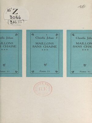 cover image of Maillons sans chaîne (3)
